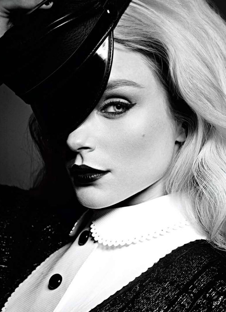 Jessica Stam by Max Abadian for FLARE September 2011