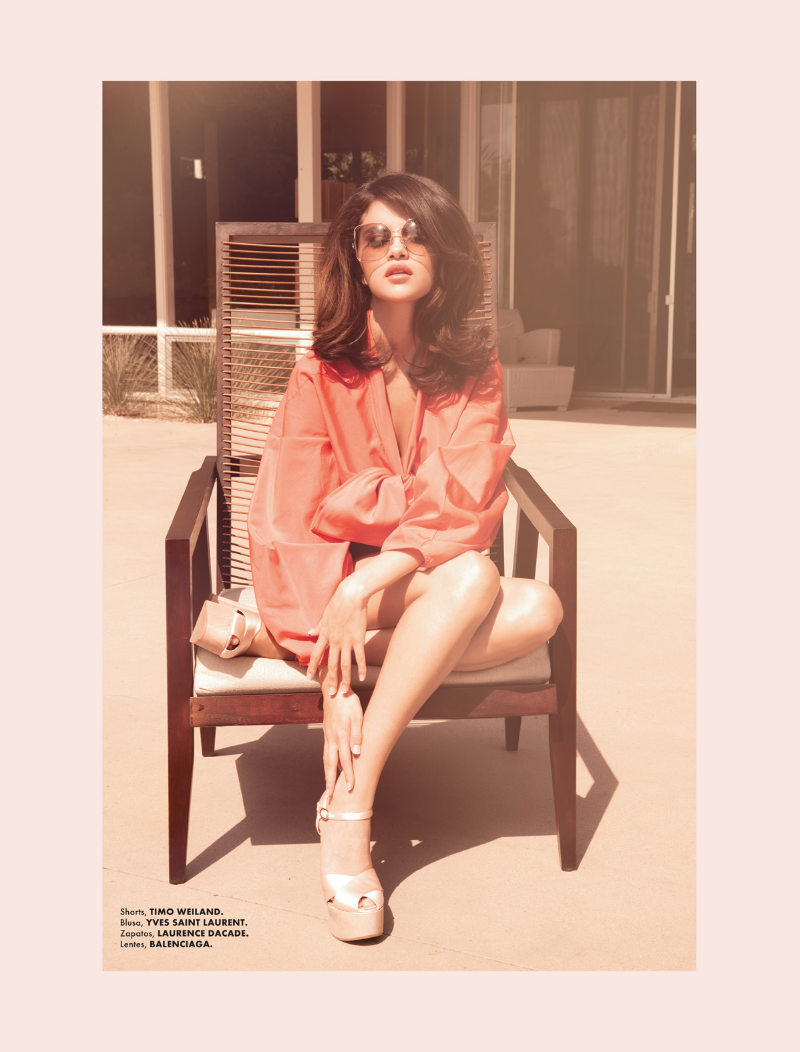 Selena Gomez by Gomillion & Leupold for Elle Mexico August 2011