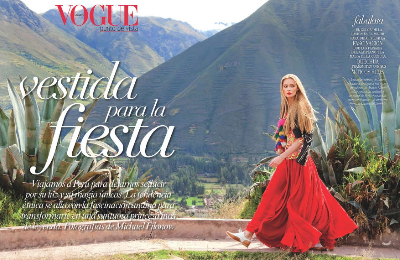 Tiiu Kuik by Michael Filonow for Vogue Latin America August 2011
