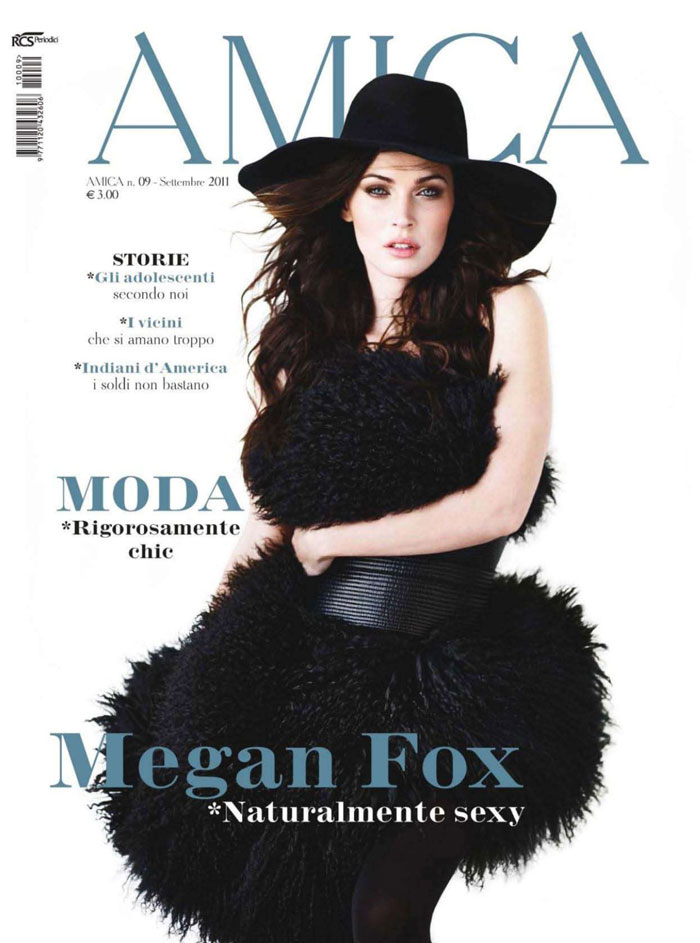 Megan Fox by Richard Phibbs for Amica September 2011