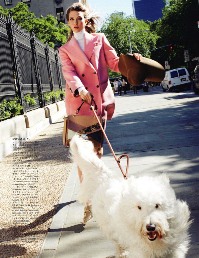 Karlie Kloss by Arthur Elgort for Vogue Japan September 2011