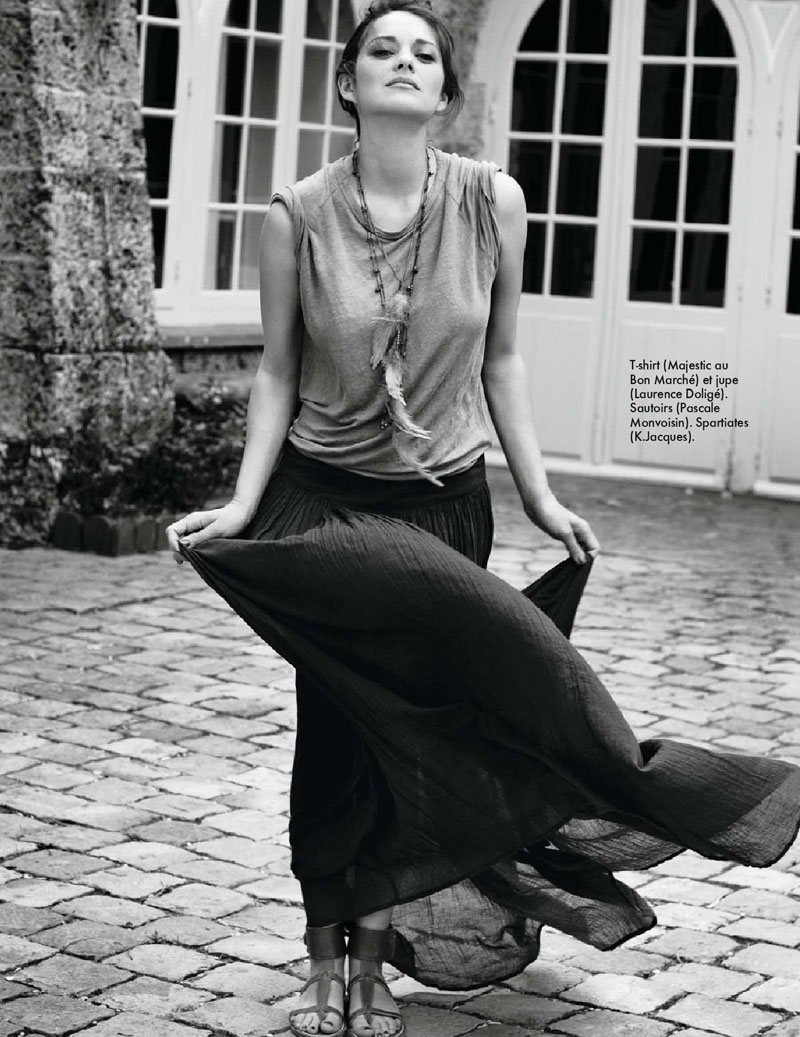 Marion Cotillard by Matt Jones for Elle France August 2011