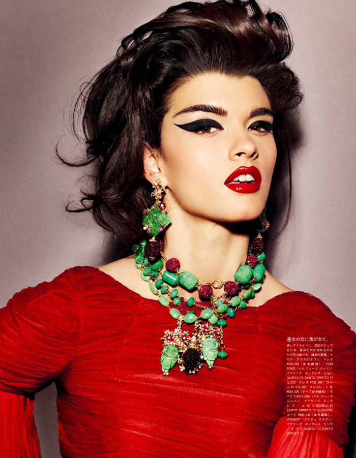 Crystal Renn by Giampaolo Sgura for Vogue Japan October 2011