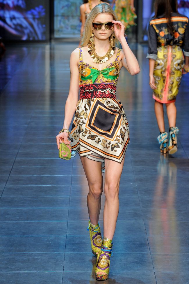 D&G Spring 2012 | Milan Fashion Week – Fashion Gone Rogue