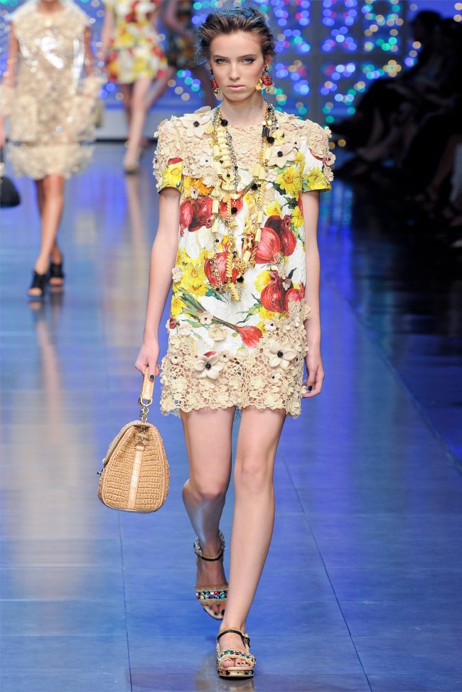 Dolce & Gabbana Spring 2012 | Milan Fashion Week – Fashion Gone Rogue