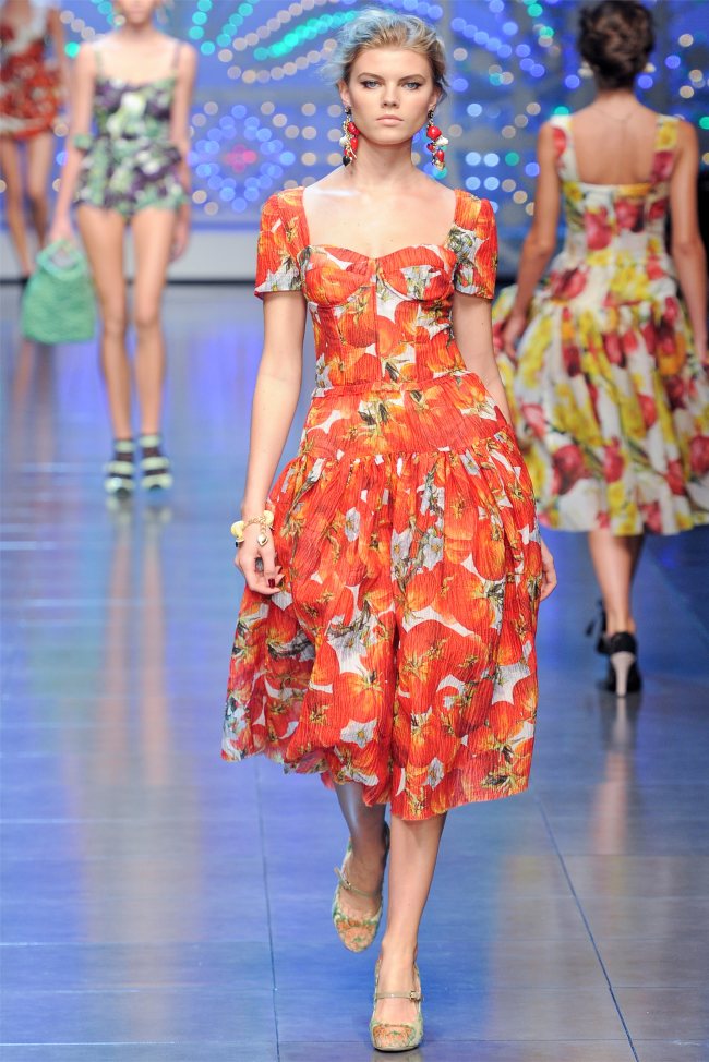 Dolce & Gabbana Spring 2012 | Milan Fashion Week