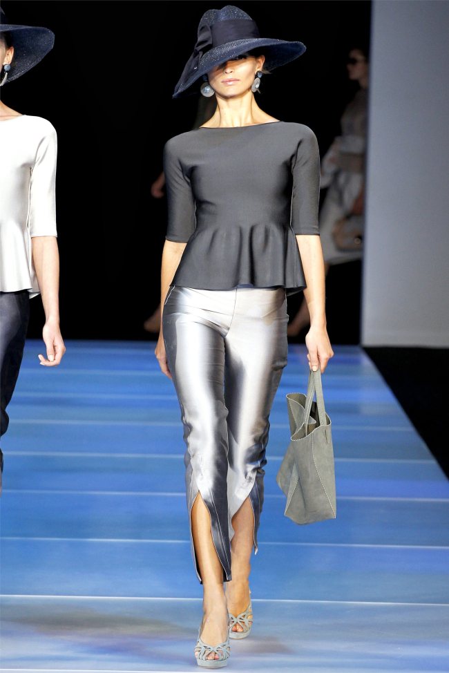 Giorgio Armani Spring 2012 | Milan Fashion Week – Fashion Gone Rogue