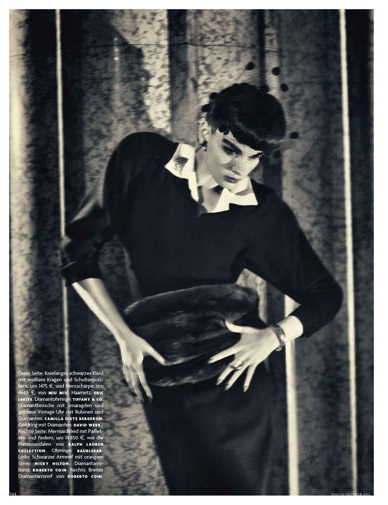 Crystal Renn by Sebastian Kim for Vogue Germany October 2011