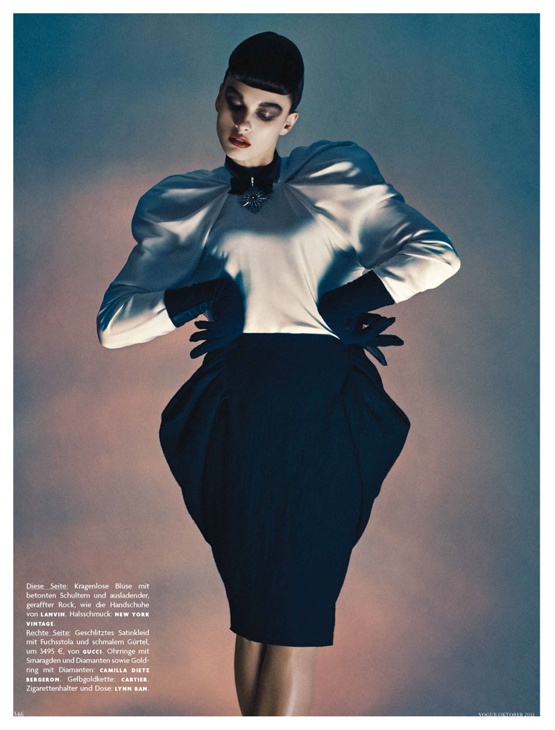 Crystal Renn by Sebastian Kim for Vogue Germany October 2011