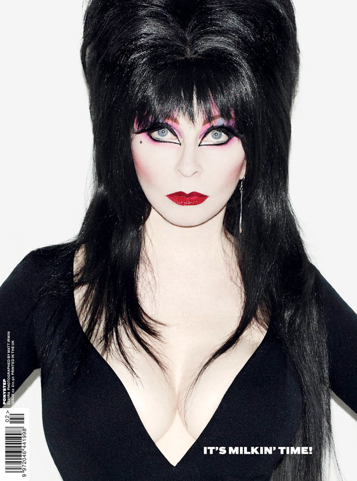 Ponystep #2 F/W 2011 Covers | Donatella Versace, Elvira & Dame Edna