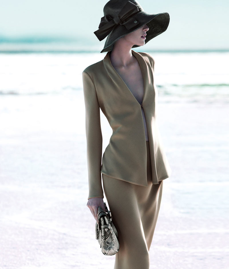 Milou van Groesen for Giorgio Armani Spring 2012 Campaign by Mert & Marcus