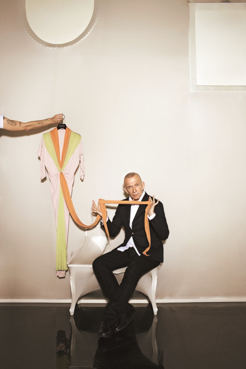 Jean Paul Gaultier & Victoria Abril by Stephane Gallos for S Moda