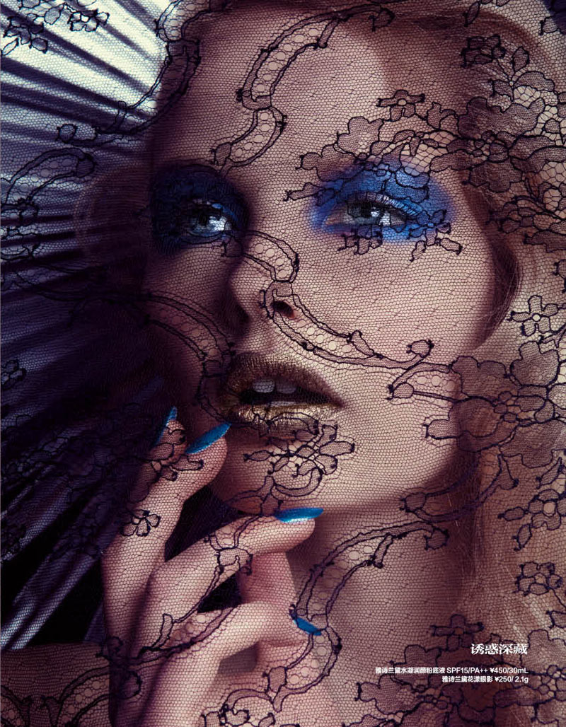 Lesly Masson & Marcella Breukers by Michelle Du Xuan for Harper's Bazaar China February 2012
