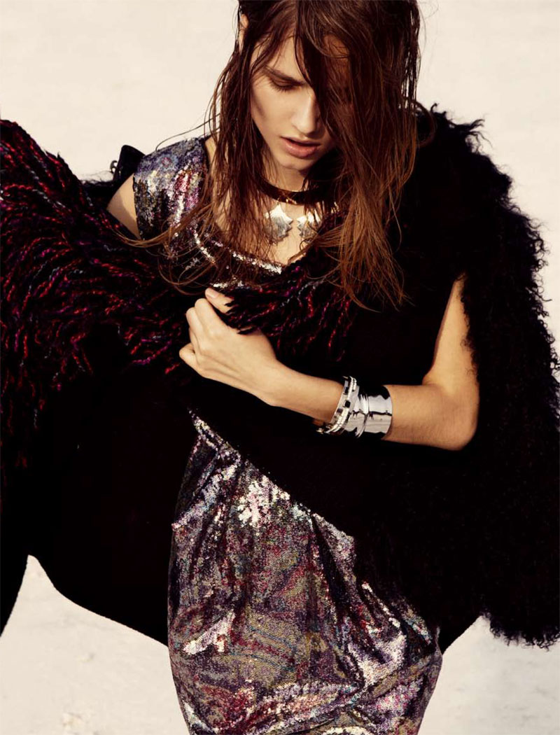 Beegee Margenyte by Tina Luther for Harper's Bazaar Hong Kong February 2012