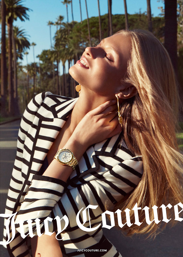 Anna Selezneva for Juicy Couture Spring 2012 Campaign by Inez & Vinoodh ...