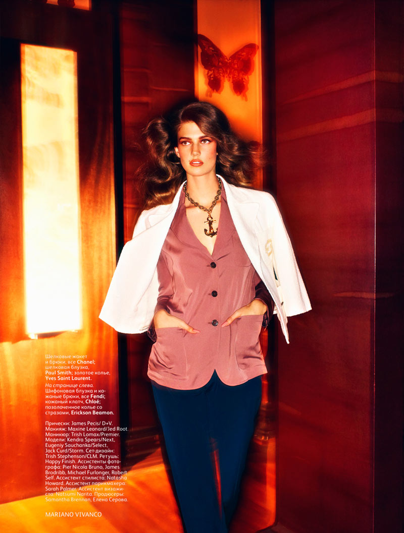 Kendra Spears by Mariano Vivanco for Vogue Russia February 2012