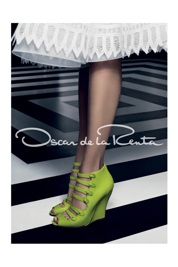 Karlie Kloss for Oscar de la Renta Spring 2012 Campaign by Craig McDean