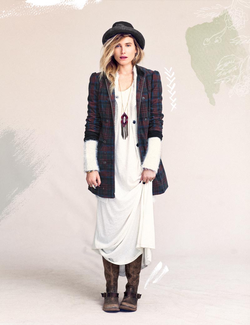 Dree Hemingway Gets Boho for Free People's October Catalogue