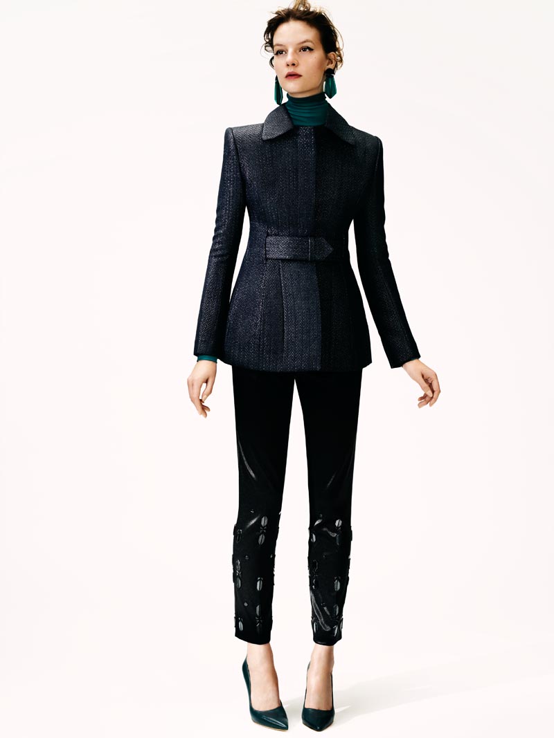 Sara Blomqvist Models H&M's Winter 2012 Collection