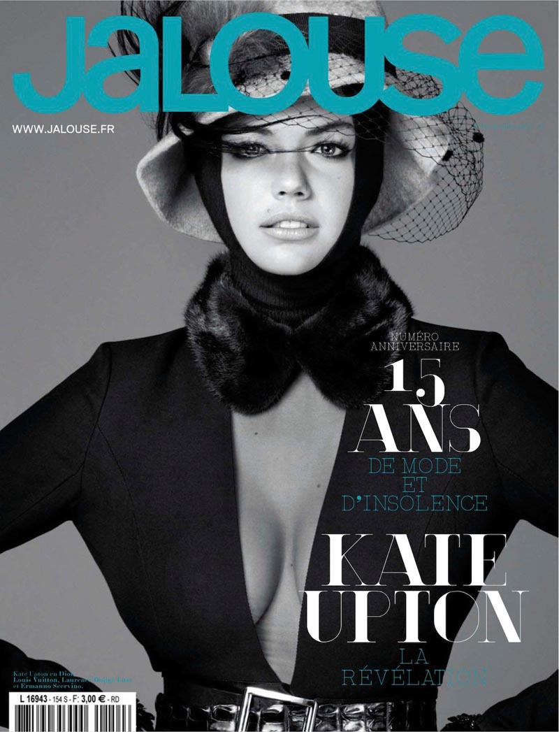 Kate Upton Dons Classic Refinement for the Jalouse October 2012 Cover Shoot