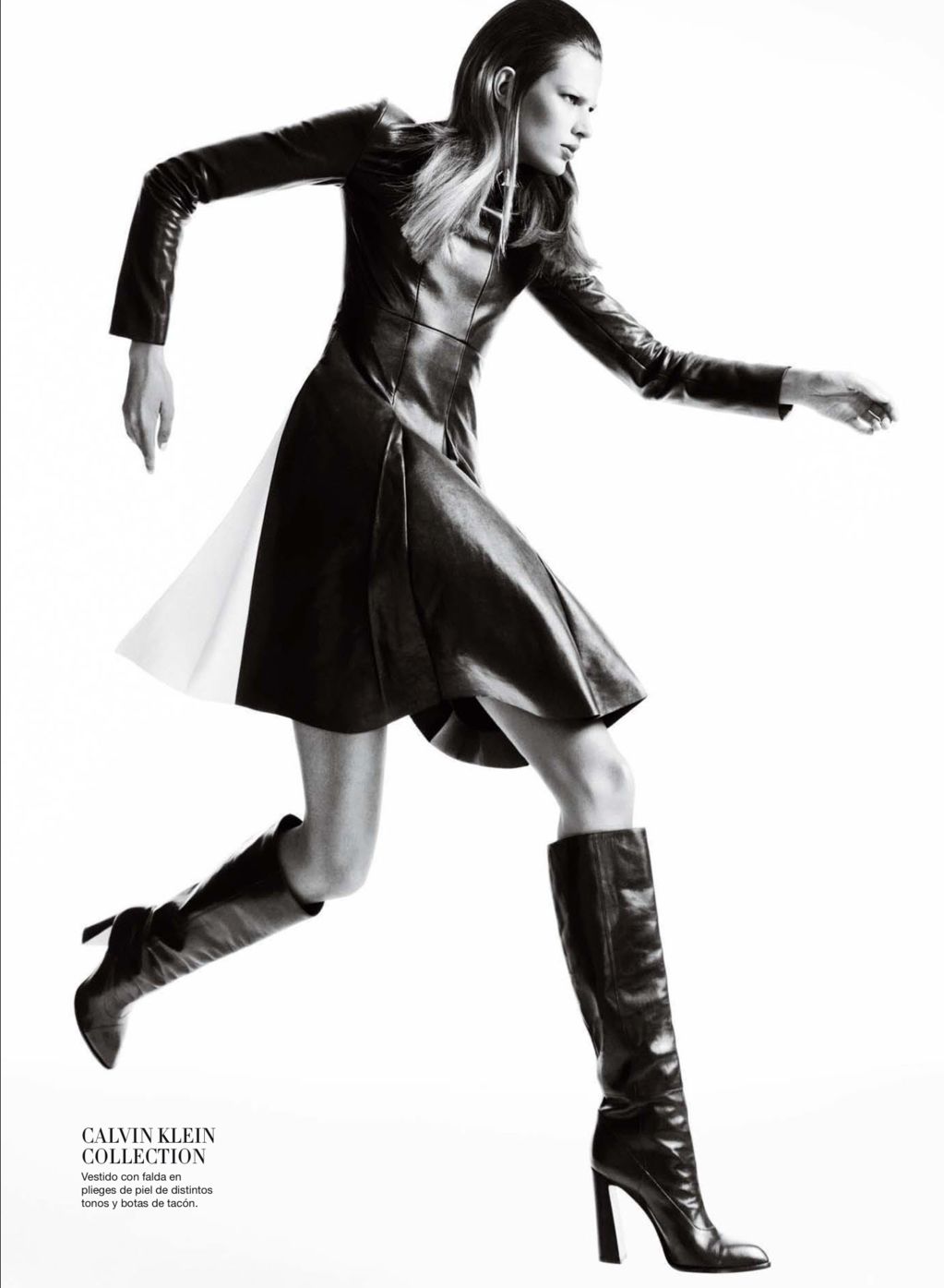 Bette Franke Goes to the Dark Side for Harper's Bazaar Spain October 2012