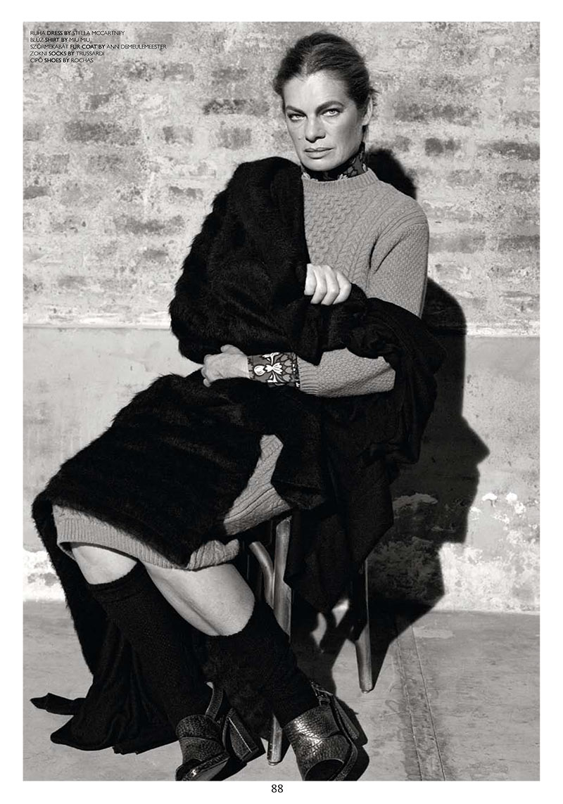 Cordula Reyer, Former Muse to Helmut Lang, Stars in The Room F/W 2012
