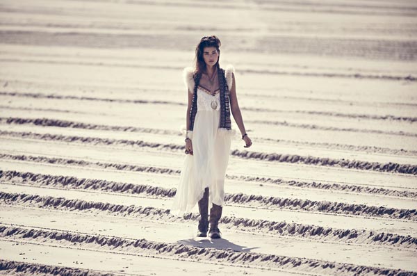 Sheila Marquez Dons Desert Style for Free People's October Lookbook