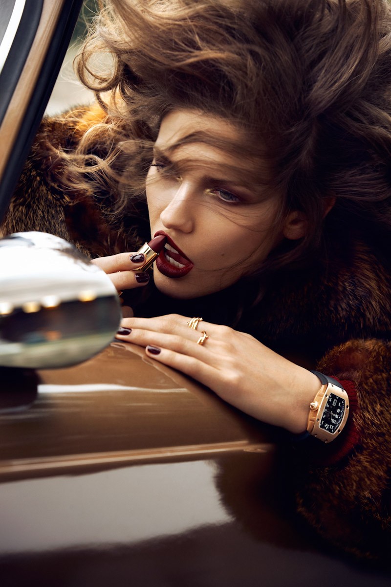 Kendra Spears is on the Go for Vogue Paris November 2012, Lensed by Lachlan Bailey