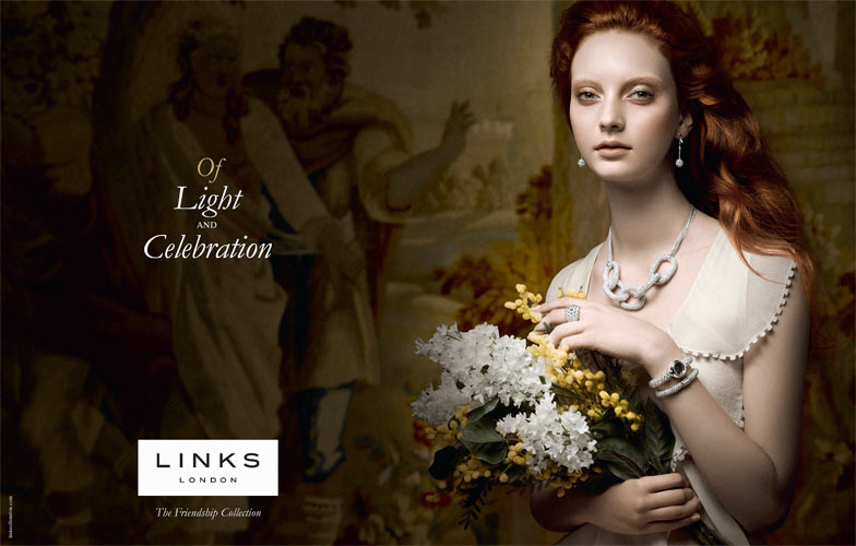 Codie Young Stars in Links of London's Fall 2012 Campaign by Jean-Francois Campos