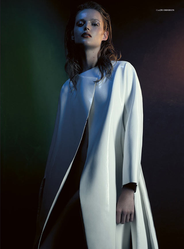 Svea Kloosterhof Wears Sleek Style for Used Magazine