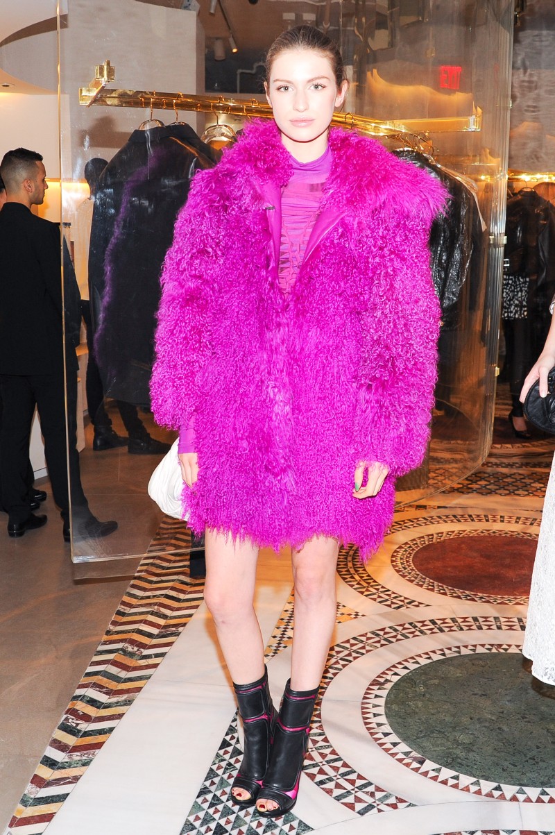 Doutzen Kroes, Lady Gaga, Coco Rocha and Others Step Out for Versace's SoHo Store Opening