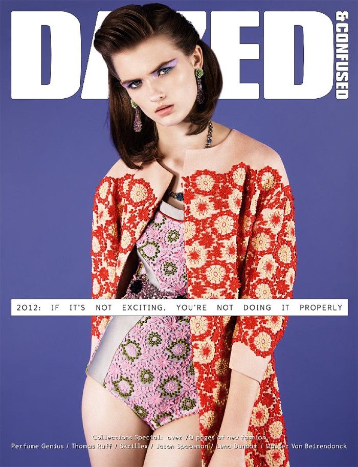Kati Nescher, Frida Aasen, Erjona Ala & Lara Mullen Cover Dazed & Confused March 2012