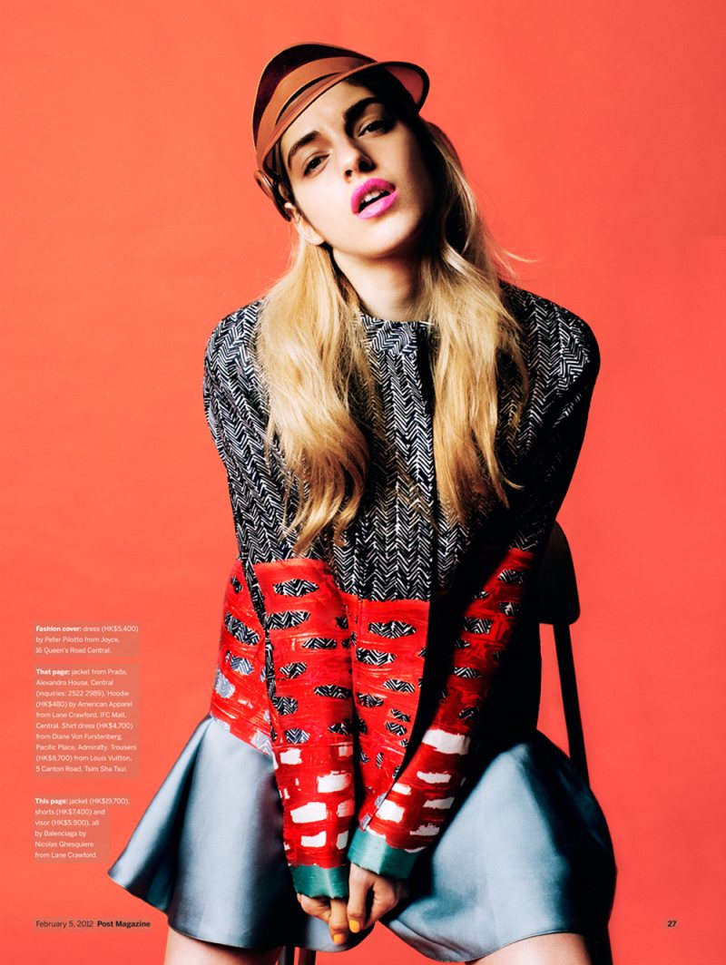 Naomi Preizler by Jeff Hahn for SCMP Style Magazine