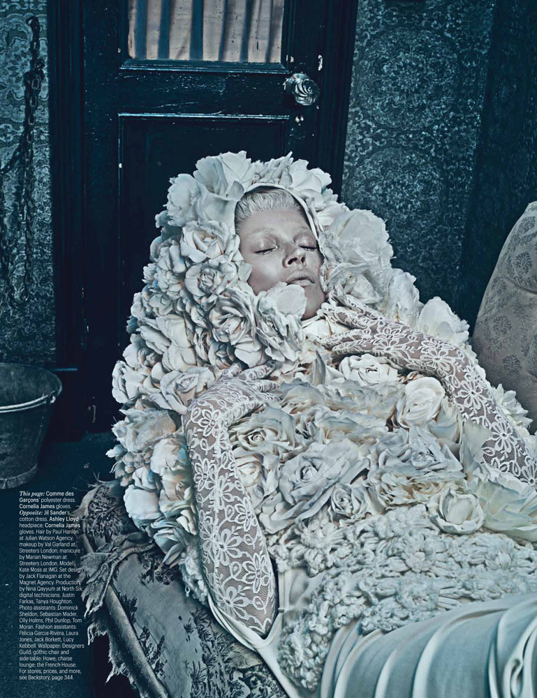 Kate Moss by Steven Klein for W Magazine March 2012