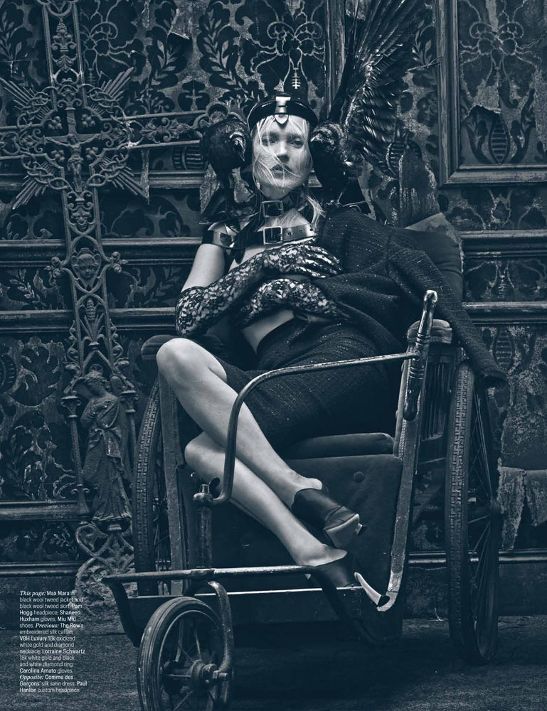 Kate Moss by Steven Klein for W Magazine March 2012