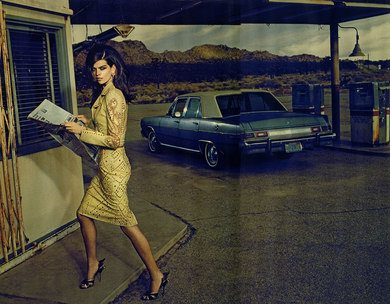 Alexandra Tomlinson by Jacques Olivar for Marie Claire Italia April 2012