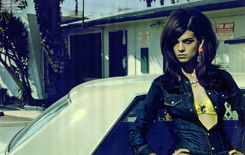 Alexandra Tomlinson by Jacques Olivar for Marie Claire Italia April 2012