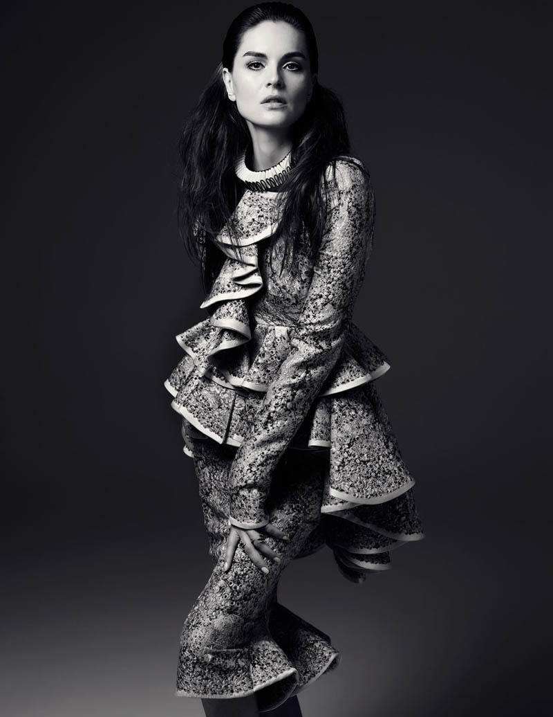 Anouck Lepere by Steven Pan for Interview Russia March 2012