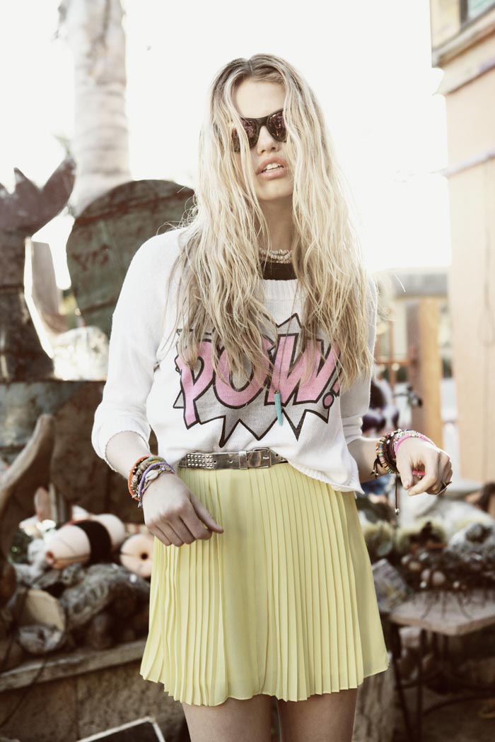 Hailey Clauson for LF Stores Spring 2012 Collection