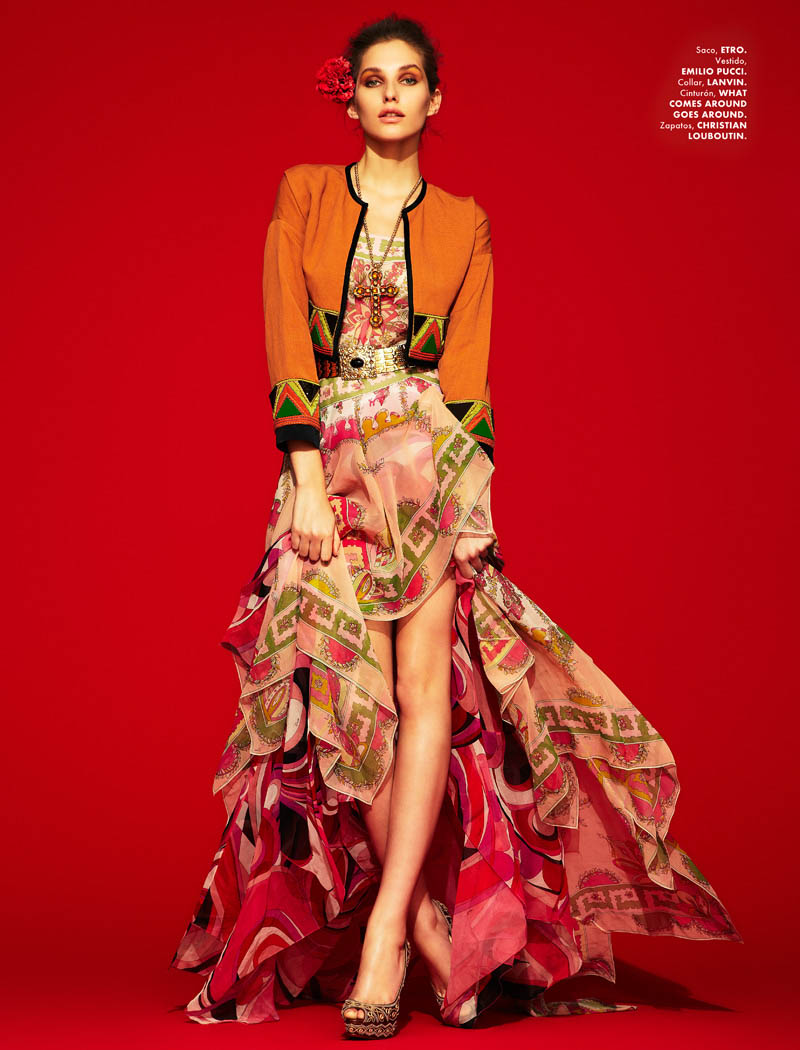 Kelsey Van Mook by Jason Kim for Elle Mexico April 2012