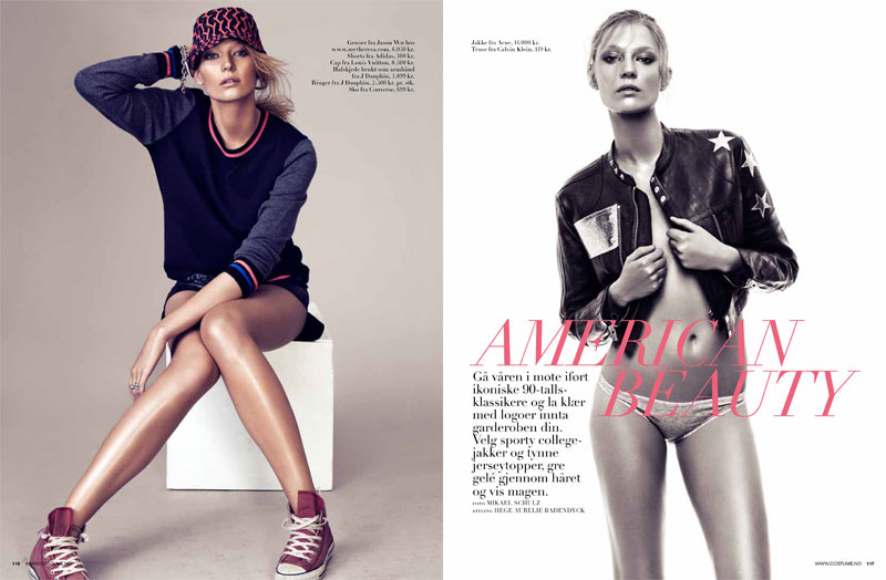 Johanna Jonsson by Mikael Schulz for Costume Norway April 2012