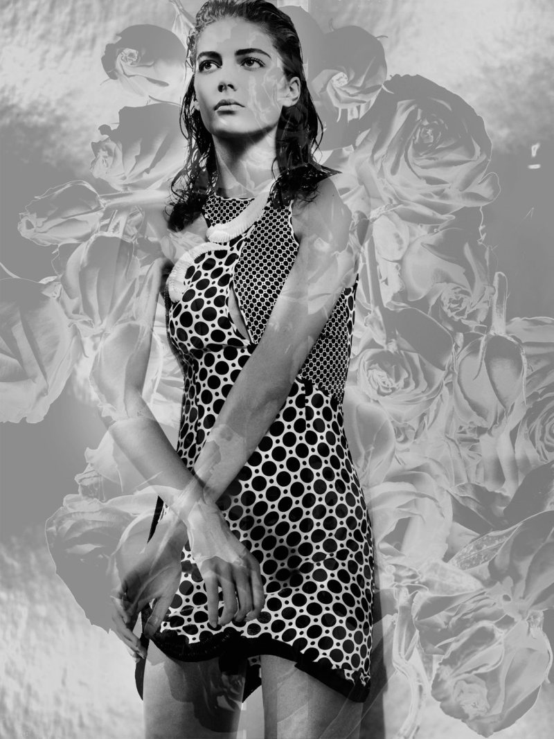 Katryn Kruger by Craig McDean in Stella McCartney for Interview April 2012