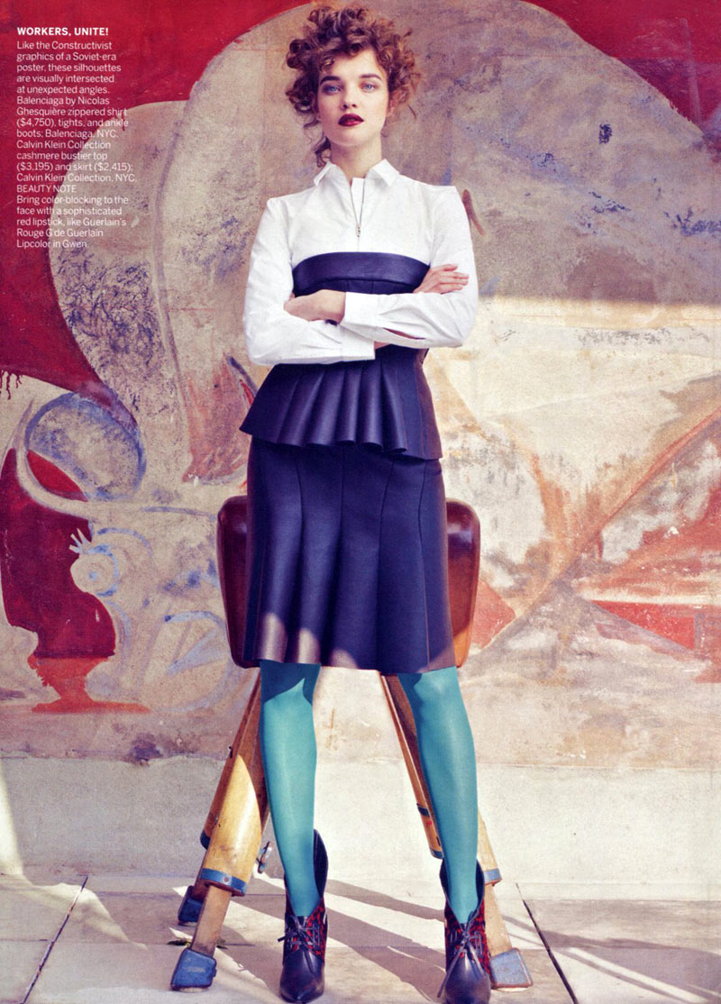 Natalia Vodianova by Craig McDean for Vogue US May 2012