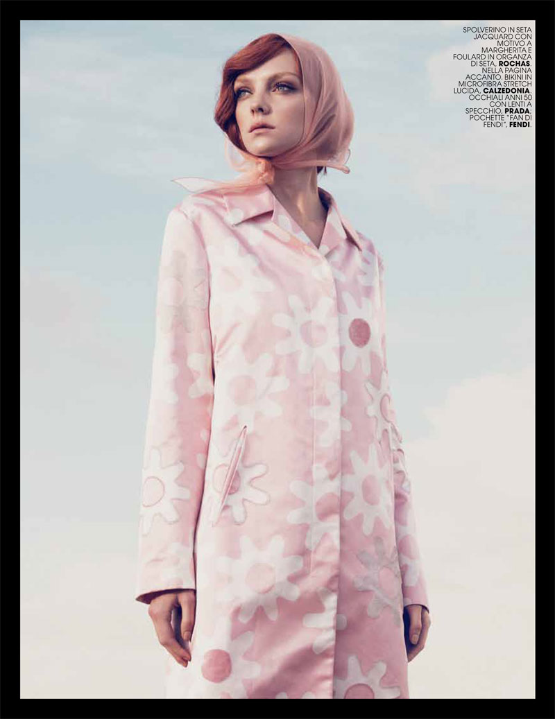 Heather Marks by Paul Schmidt for Marie Claire Italia May 2012
