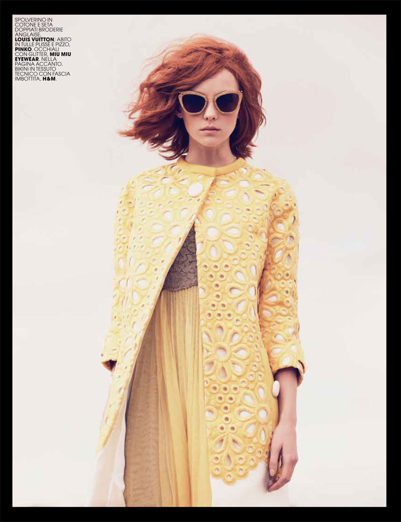 Heather Marks by Paul Schmidt for Marie Claire Italia May 2012