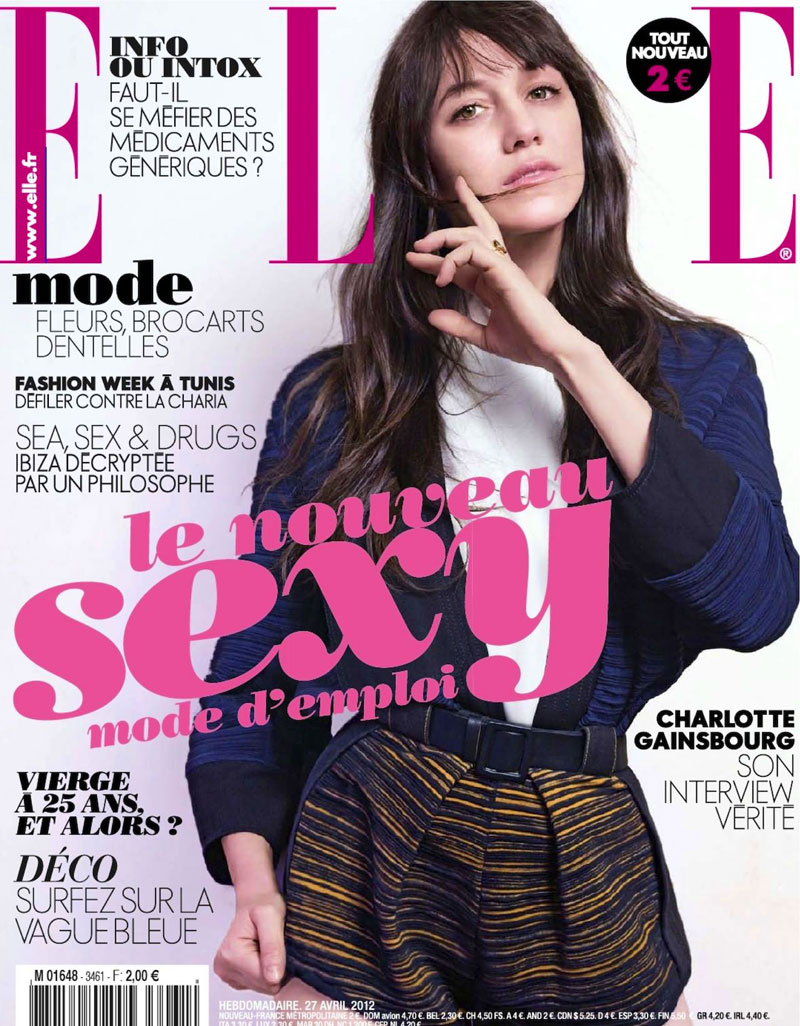Charlotte Gainsbourg by Kate Barry for Elle France – Fashion Gone Rogue