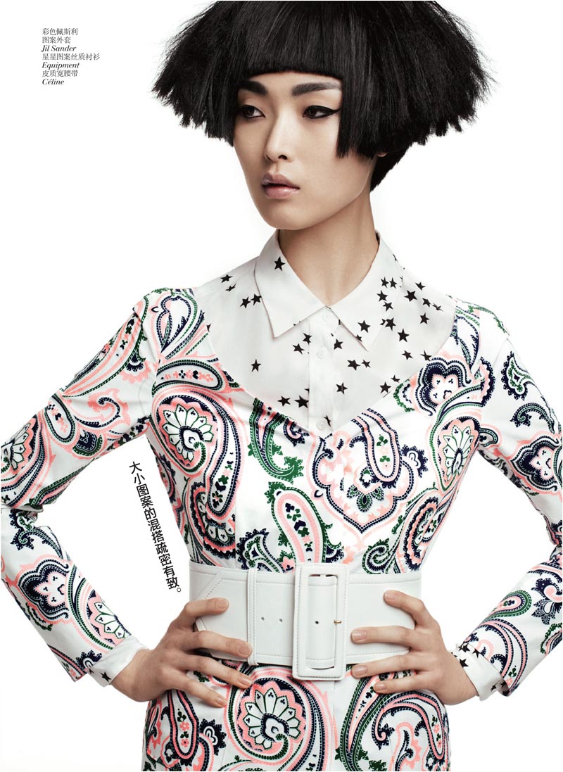 Ling Ling Kong & Sung Hee by Lincoln Pilcher for Vogue China May 2012