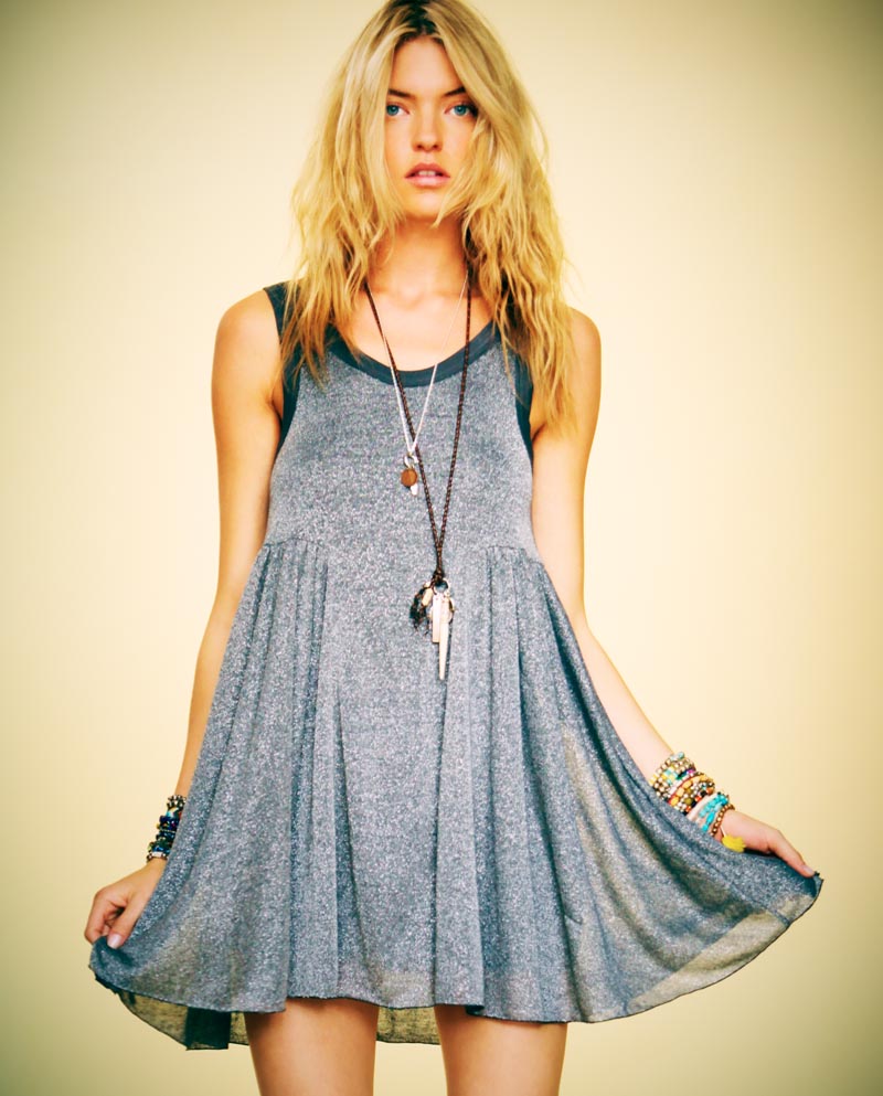 Martha Hunt for Free People "Here Comes the Sun" Lookbook by Anthony Nocella