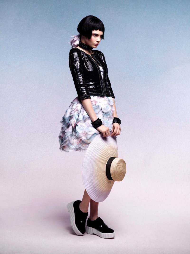 Cara Delevingne for Chanel Cruise 2013 by Karl Lagerfeld