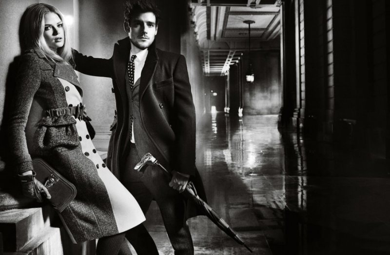 Gabriella Wilde & Roo Panes Front Burberry's Cinematic Fall 2012 Campaign by Mario Testino